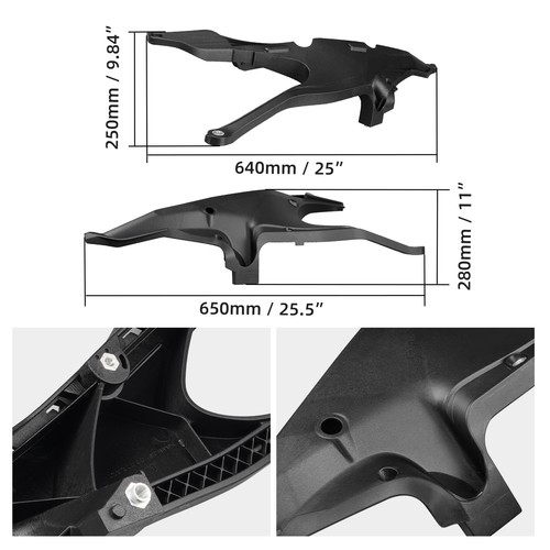 Rear Left & Right Subframe For Husqvarna 150 250 300 350 450 501 TE FE 2020-2023 - Picture 8 of 11
