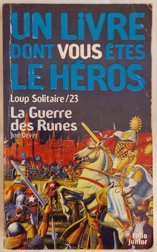 Livre Dont Vous êtes le Héros LDVELH La Guerre des Runes