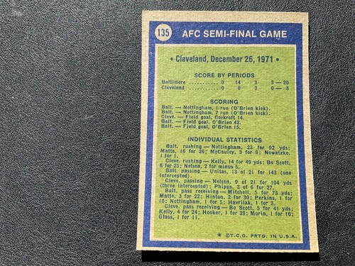 1972 TOPPS FOOTBALL CARDS 2ND SERIES A FEW HIGHS PICK CARDS YOU WANT - Picture 8 of 372