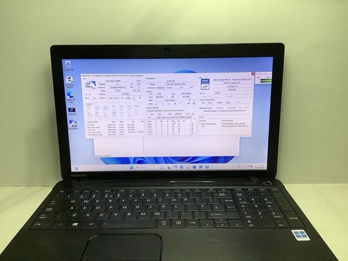 Toshiba Satellite C50-A-19T, INTEL @1.90GHz, 8GB RAM,128GB SSD,WIN 11 PRO - Picture 11 of 12
