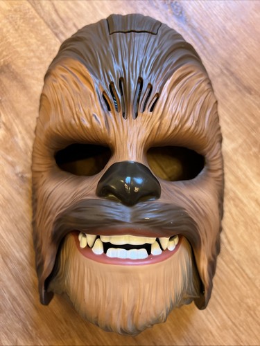Star Wars 2015 Hasbro El Despertar de la Fuerza Chewbacca Máscara Electrónica Rugiente Funciona - Imagen 1 de 2