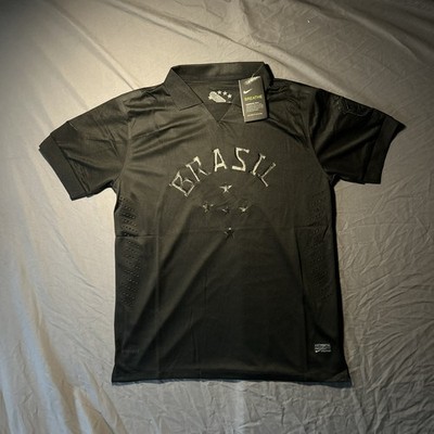 Brazil Blackout Jersey Nike Authentic Dri-FIT Special Edition Size Large NWT