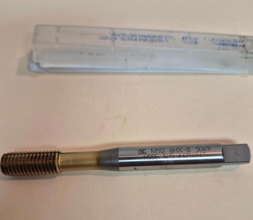 OSG Roll Form Tap Coolant Thru M10 x 1.5 6HXB TIN Threading Tool