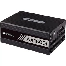 CORSAIR AXi AX1600i 1600W 80+ Titanium Fully Modular ATX PSU - Digital, GaN Tran