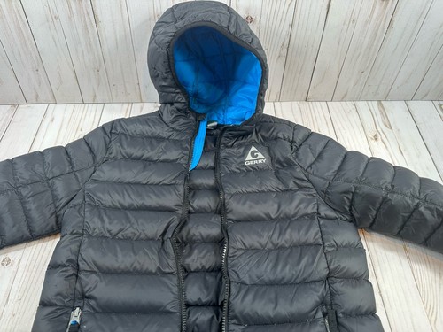 GERRY Down Puffer Hooded Jacket 650 Fill, Black, Youth Large (14/16) Packable - Picture 11 of 22