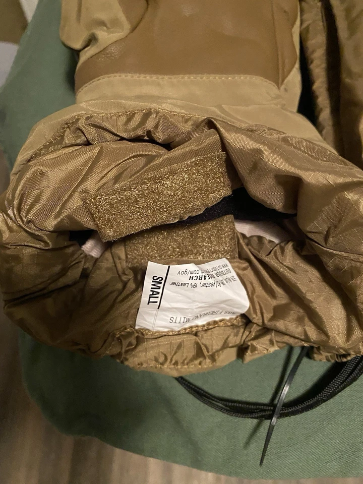 Guantes Outdoor Research AGS Firebrand marrón coyote - USGI PEQUEÑOS, MEDIANOS, GRANDES LEER Foto 2 de 4