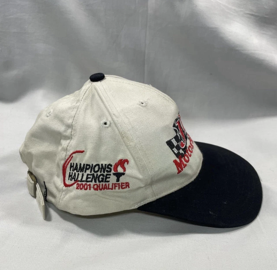 Sombrero de Clasificatorio JR Motorsports Champions Challenge 2001 de Colección | Blanco/Negro Foto 2 de 4