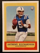 2023 Topps Composite Heritage Anthony Richardson RC Rookie Card #353. rookie card picture