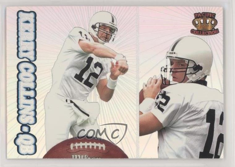 1995 Pacific Prisms Kerry Collins #98 Rookie RC 0o9