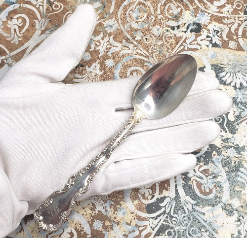 Wittling MFG. Louis XV 5 3/4" Teelöffel/Jugendlöffel Sterling Silber 925 Besteck - Bild 6 von 7