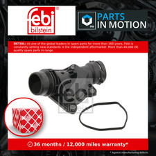Image of Coolant Thermostat fits BMW 335D 3.0D 06 to 13 11517787052 11517787113 Febi New
