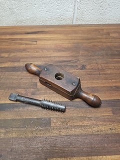 K62 Antique wood Dowel Threader Screw Box Woodworking tool
