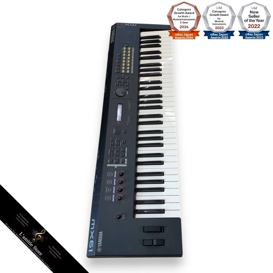 Yamaha MX61 Synthesizer 61 Tasten Digital Keyboard Musik Keyboard - Bild 2 von 4
