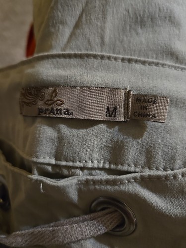 Prana Koen Cacao leichte Stretch niedrige Leibhöhe Nylon Shorts Größe Medium - Bild 10 von 11