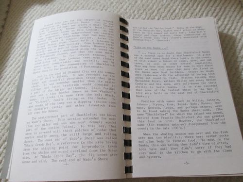 Island Born and Bred Harkers Island NC Cookbook 1991 History Stories Recipes - Imagen 8 de 13