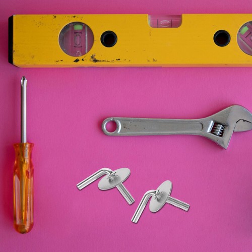 4 Pcs Electric Fan Screws Travel Baby Base Assembly Mounting Bolt Kit - Afbeelding 10 van 12