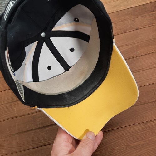 Dewalt Racing Hat Adult Black Yellow Strap Back Cap Matt Kenseth NASCAR Y2K - Picture 10 of 10