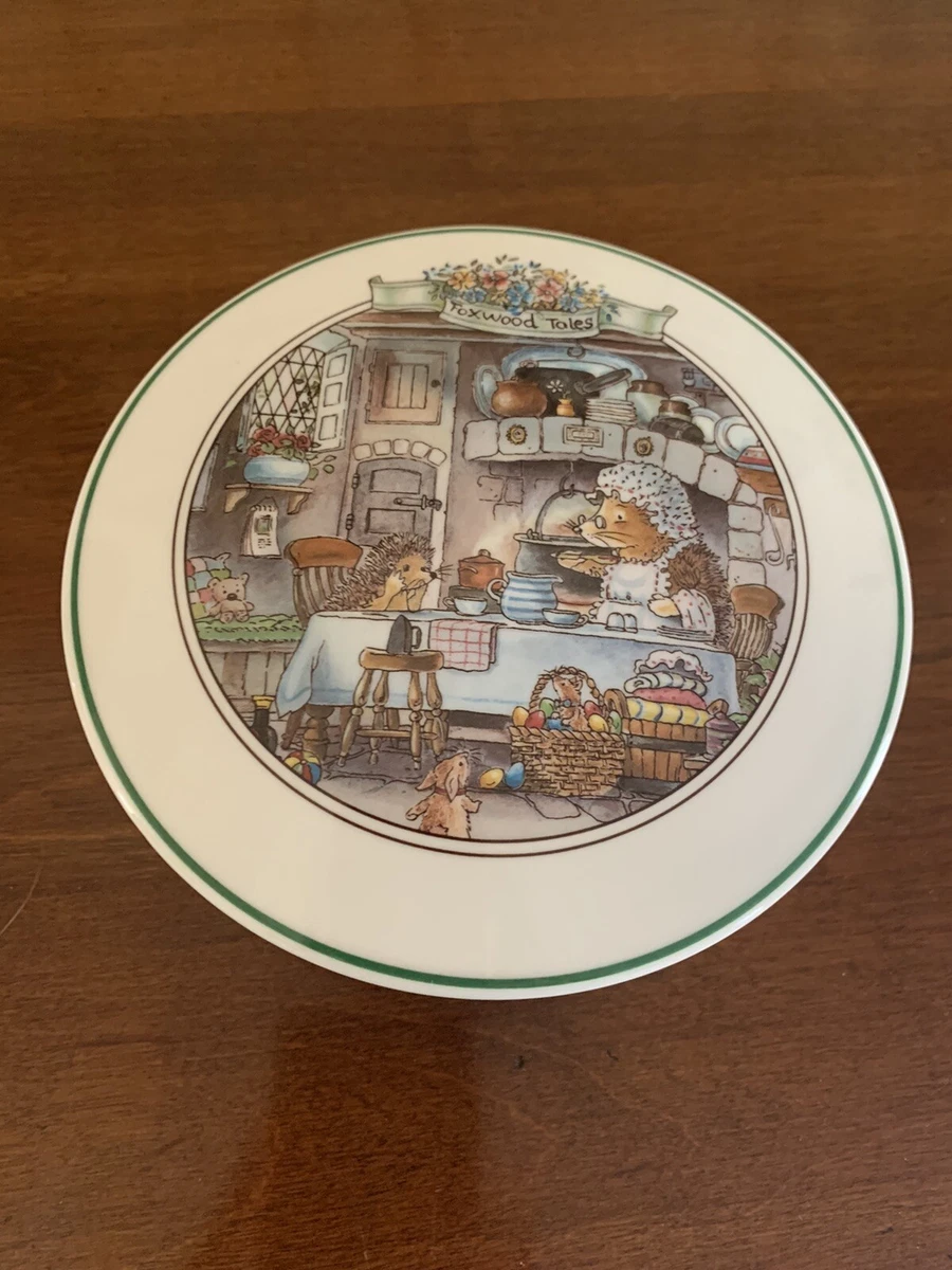 Villeroy And Boch Foxwood Tales Covered Dish 6” EUC
