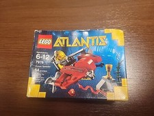LEGO Atlantis Ocean Speeder Diver Set 7976 Retired 54 Pieces New Sealed