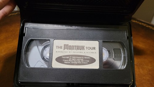 Rare Montauk Tour VHS Montauk Project Preston Nichols Peter Moon UFO Time Travel - Picture 4 of 4