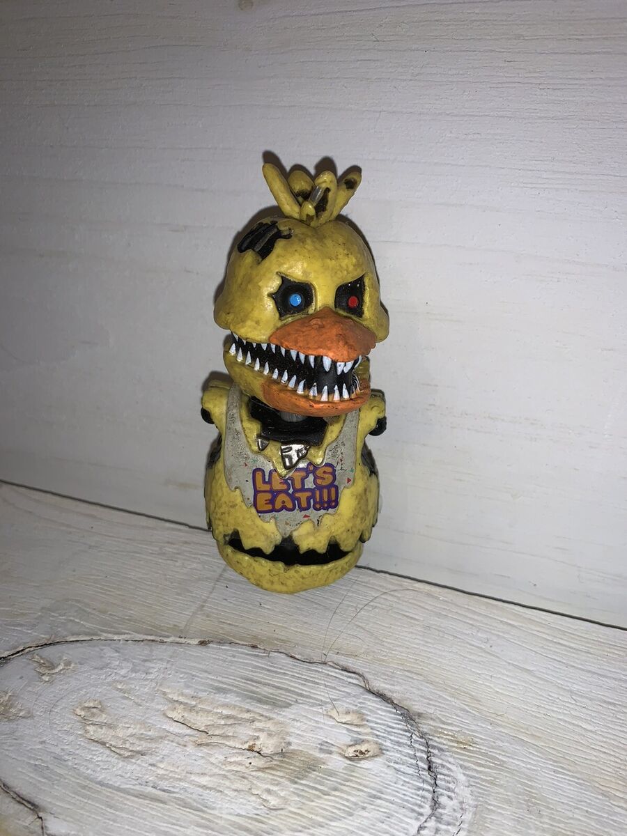 2016 FNAF Funko Nightmare Chica 5” Figure Five Nights At Freddy's