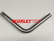 CA-1.5" 38MM 75 DEGREE Aluminum Turbo Intercooler Pipe Piping Tube Tubing L=600