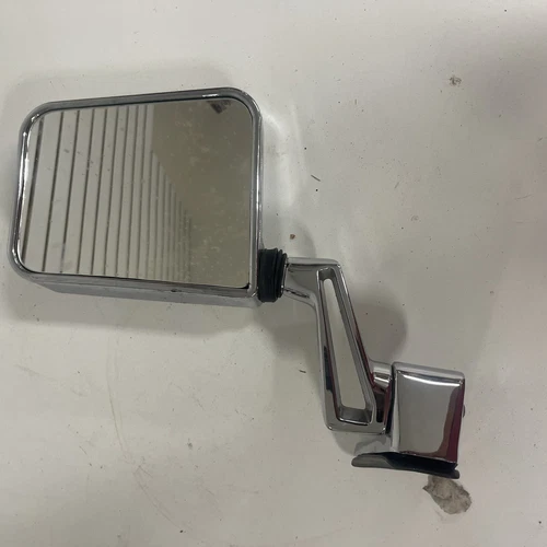 Jeep TJ Wrangler OEM Driver Side Left Mirror Chrome 1987?