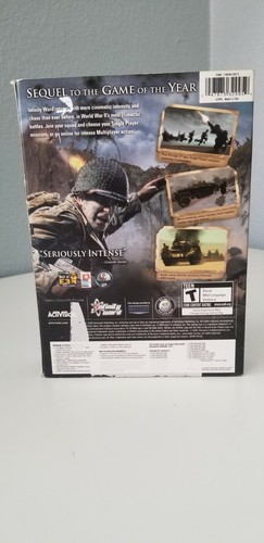 Call of Duty 2 (PC CD-ROM, 2005) Game 6 Disc Set - Picture 2 of 5