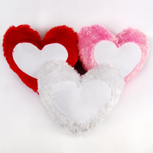 10 piezas Funda de almohada en blanco por sublimación en forma de corazón Sofá para el hogar Decoración del automóvil Hágalo usted mismo Impreso - Imagen 12 de 12