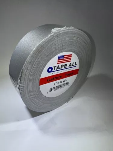 Gaffer Tape Seconds Silver 2" x 60 yds.