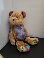 Jim Shore 2006 Jointed Boyds Bear Hope 16" Plush Purple Angel Stuffed Animal