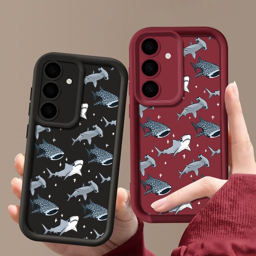For Smausng S25 Ultra S24 S23 A16 A15 A55 A35 A54 A56 A36 Whale Shark Case Cover - Picture 6 of 16