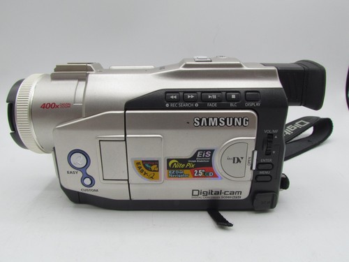 Samsung SCD80 MiniDV Camcorder bundle with Cords Remote Cassettes and Bag TESTED - Picture 15 of 24