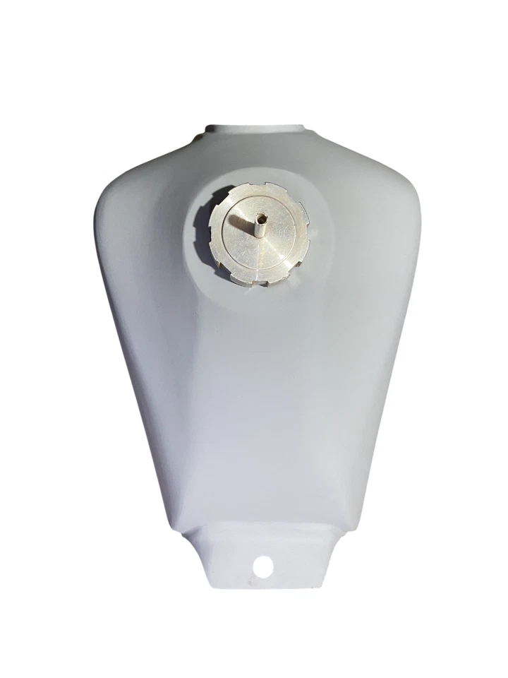 HONDA XL600R XL 600 R ACERO BLANCO AZUL TANQUE GASOLINA 1983-87 CON TAPA/APTO PARA Foto 3 de 4