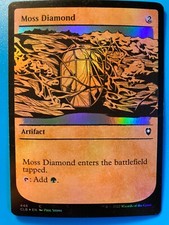 MTG 1x FOIL SHOWCASE Moss Diamond 448 Commander Legends Magic Gathering x1 NM