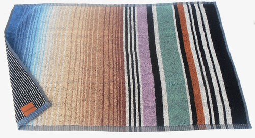 MISSONI HOME TOWEL SET COTTON doubleside branded pack AYRTON 160 - Picture 4 of 4
