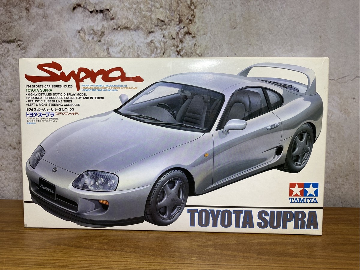 Tamiya 1/24 Sports Car Series No.123 TOYOTA SUPRA Plastic
