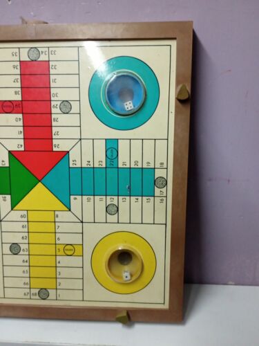 Tablero Antiguo De Parchís Automático Completo Funciona - Imagen 3 de 6