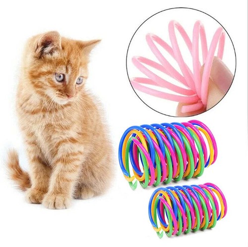 Kitten Coil Spiral Springs Cat Toy - Picture 3 of 11