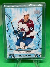 2022-23 Upper Deck UD Ice Ben Meyers RC #132 Colorado Avalanche