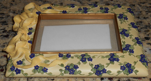 FANCY UNIQUE ELEGANT PHOTO PICTURE FRAME MATERIAL BACKING WALL HANGING STAND - Picture 8 of 9