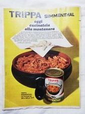 2 Pubblicità Simmenthal Trippa 1967 Con Ricetta Pagina Advertising 