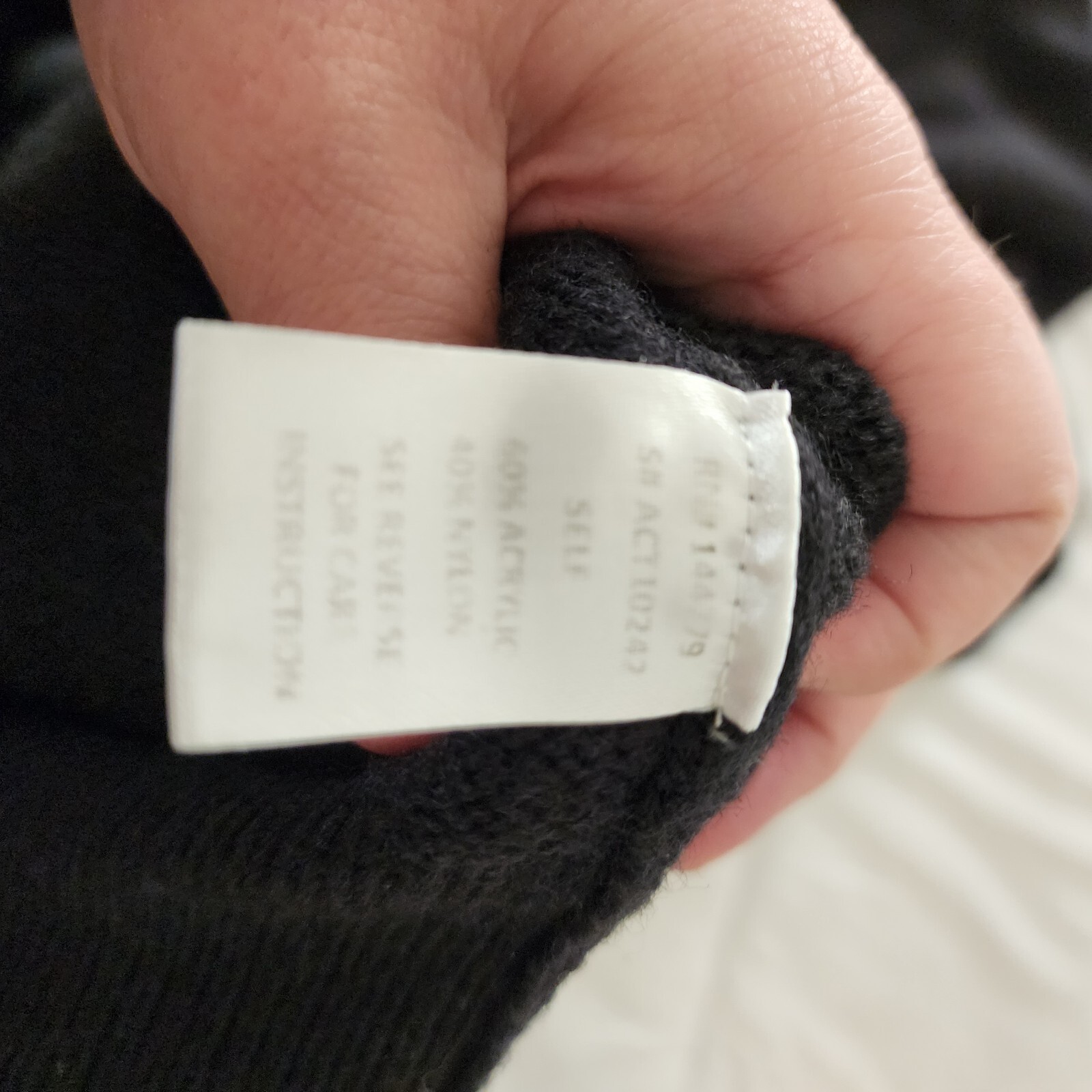 Acoa Cold Shoulder Button Turtleneck Sweater Size… - image 3