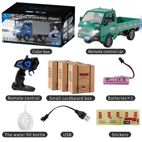 KF21-B Mini Drift Truck Remote Control 1:16 RC Car For Children Toys Xmas Gift - Picture 16 of 18
