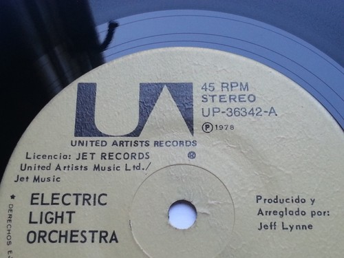 ELECTRIC LIGHT ORCHESTRA MR BLUE SKY 1978 SPANISH TITLES UNIQ PS! CHILEAN PRESS! - Picture 7 of 12