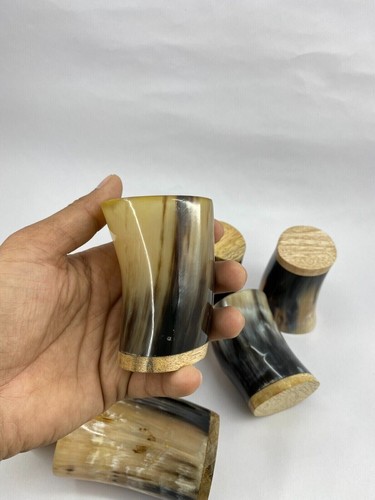 Juego de 6 vasos de chupito de cuerno vikingo | 2 vasos de chupito regalo de Navidad - Imagen 8 de 8