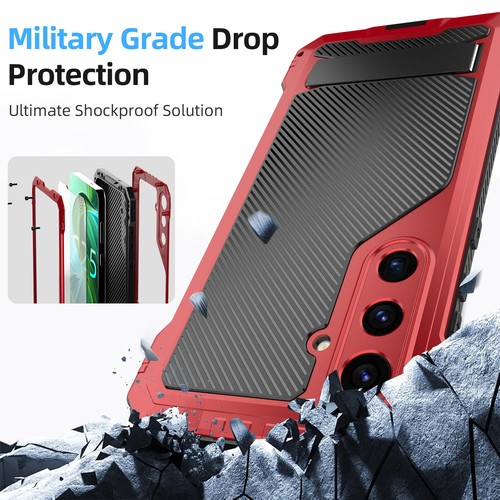 Robuste stoßfeste Ständer Hülle + Displayfolie für Samsung Galaxy S25 Ultra Plus - Bild 14 von 17