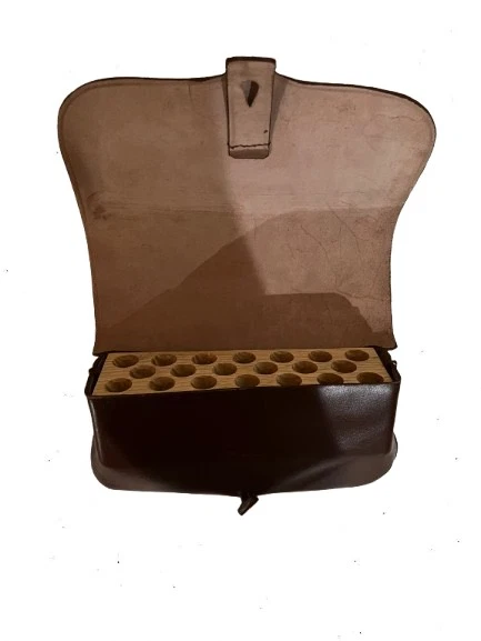 棕色皮革独立战争墨盒盒带棕色美国鹰腰带 — 第 4/4 张图片