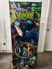 Stern Munsters Color Pinball Machine Banner 24' x 62'