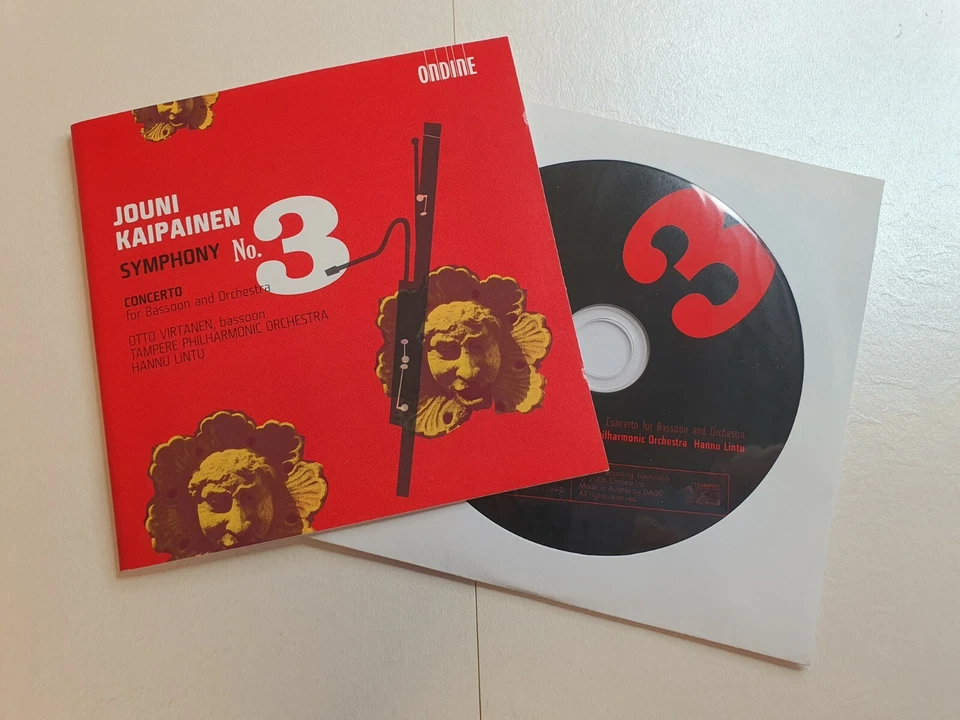 Concierto sinfónico nº 3 Jouni Kaipainen para orquesta de fagot Tampere Hannu Lintu Foto 2 de 4